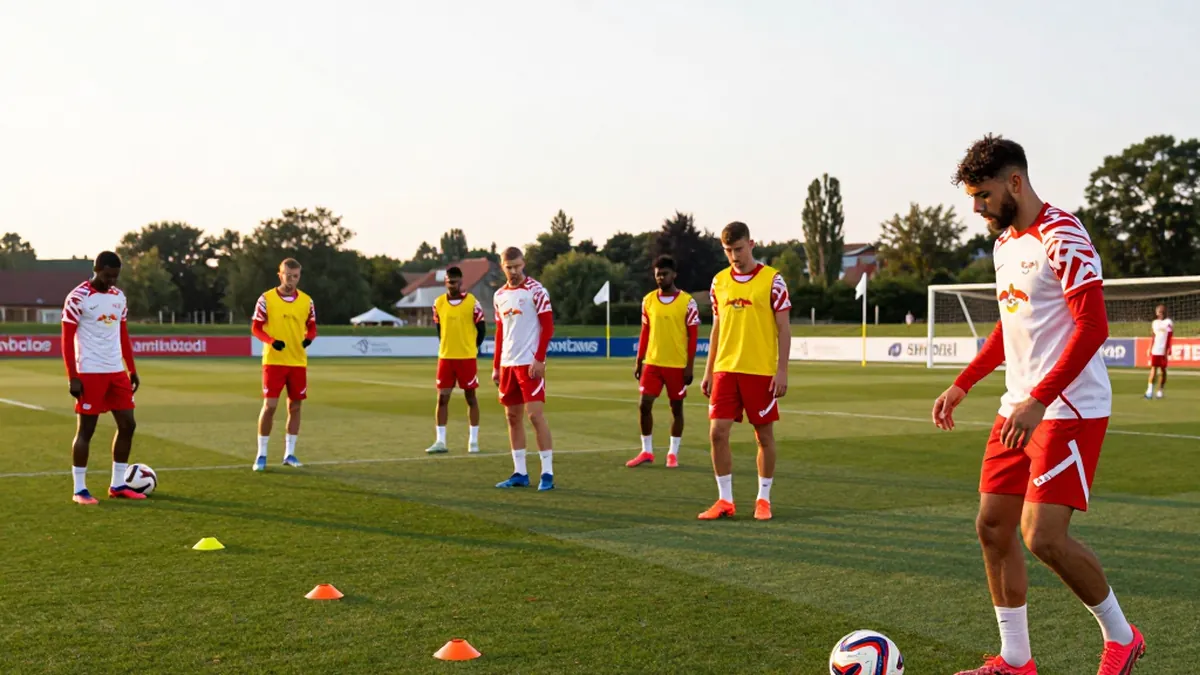 RB Leipzig kicks off preseason with tests in Markranstädt and Leeds